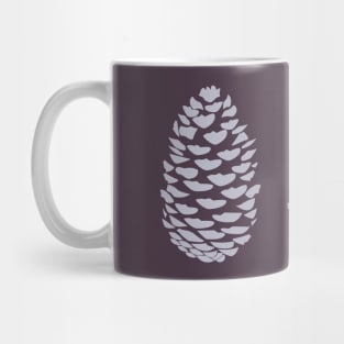 Pinecones (Autumn Purple) Mug
